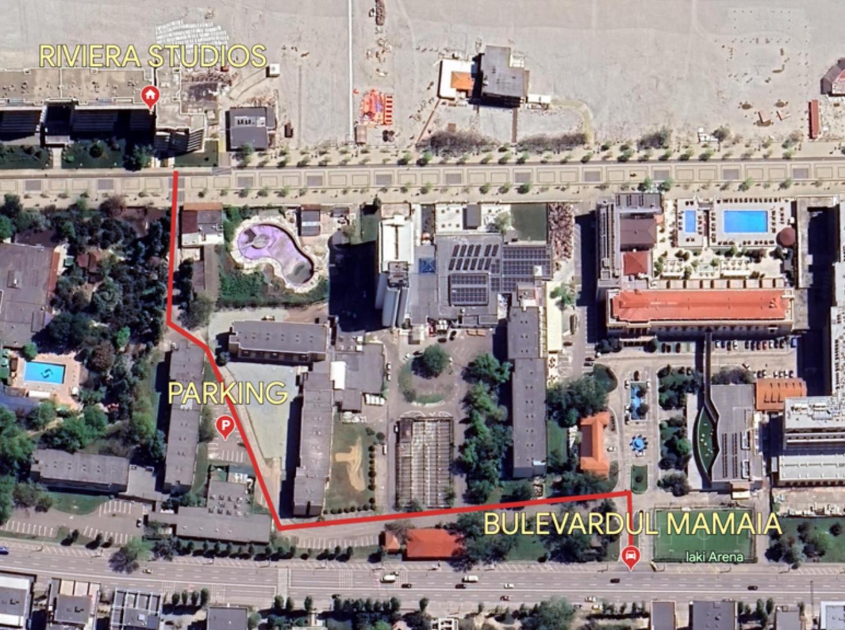 Riviera Studios Mamaia Bagian luar foto